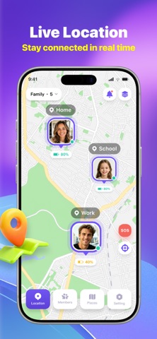 Locato: Family GPS Locator App Store screenshot