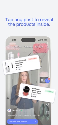 Reco Social App Store screenshot