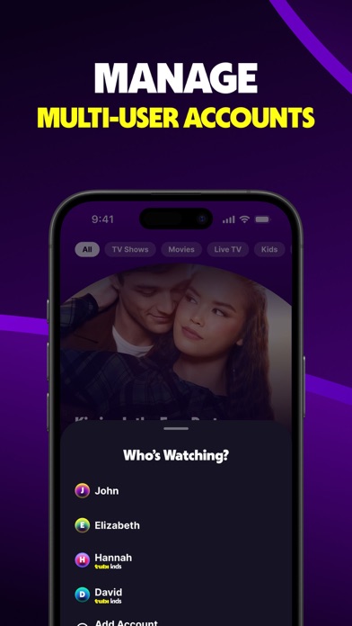 Tubi: Movies & Live TV App Store screenshot