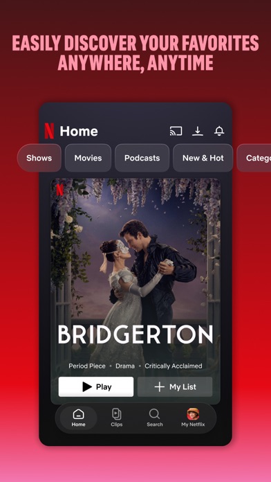 Netflix App Store screenshot
