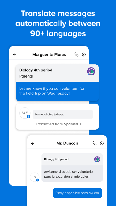 Remind: School Communication App Store screenshot