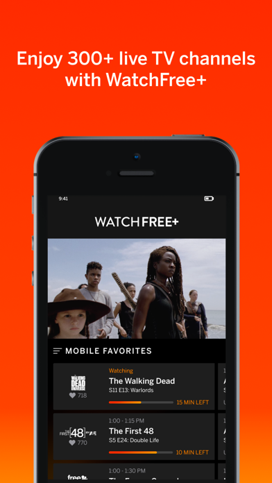 VIZIO | WatchFree+ App Store screenshot