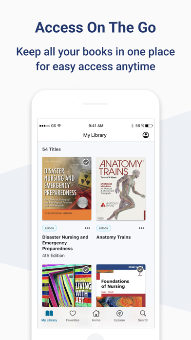 Bookshelf App Store screenshot