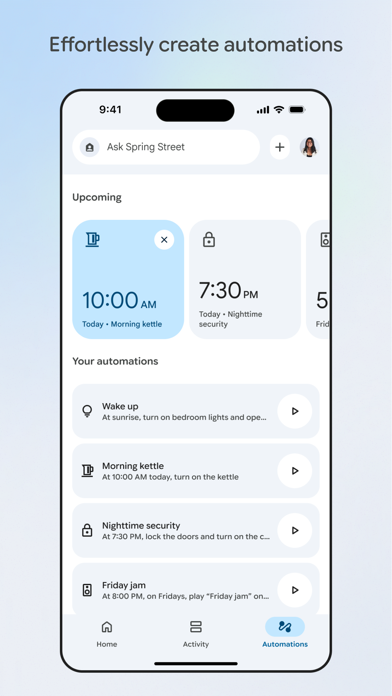 Google Home App Store screenshot