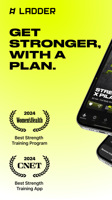 LADDER Strength Training Plans App Store screenshot