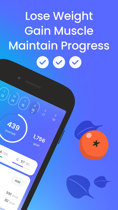 Calorie Counter by Numify App Store screenshot