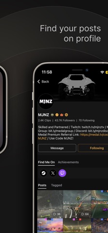 Medal - Game Clipping App Store screenshot