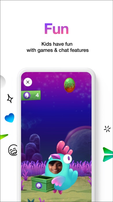 Messenger Kids App Store screenshot
