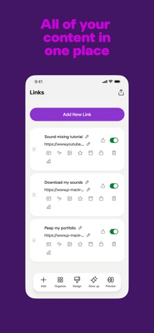 Linktree: Link in Bio Creator App Store screenshot