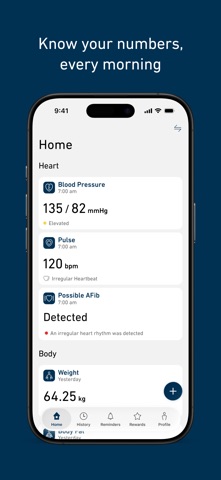OMRON connect US/CAN/EMEA App Store screenshot