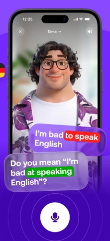 Praktika – AI Language Tutor App Store screenshot