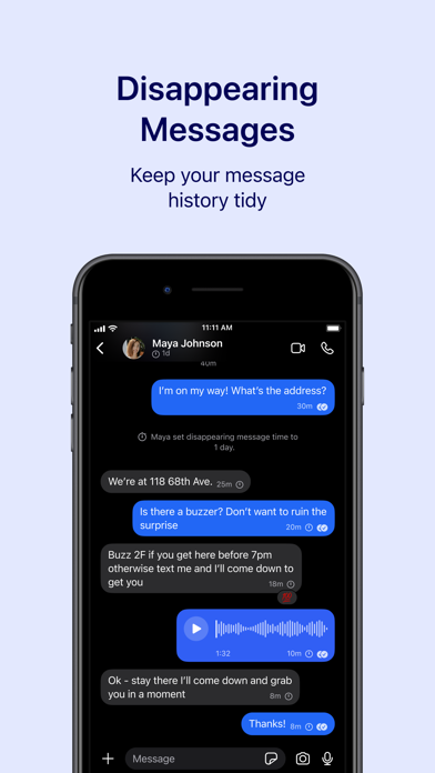 Signal - Private Messenger App Store screenshot
