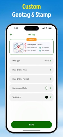 Mapvia: Auto Timestamp GPS Cam App Store screenshot