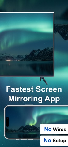 Screen Mirroring + Cast To TV App Store screenshot
