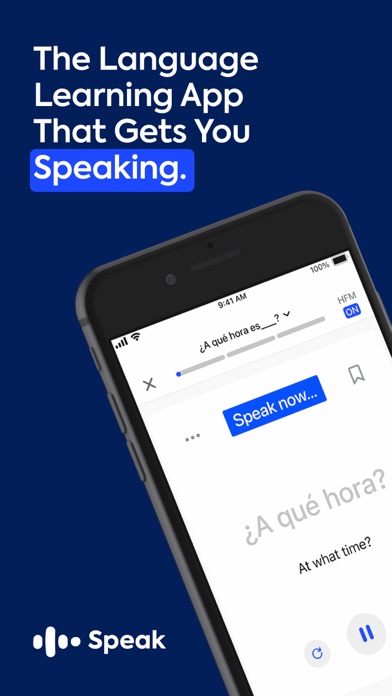 Speak: Language Learning App Store screenshot