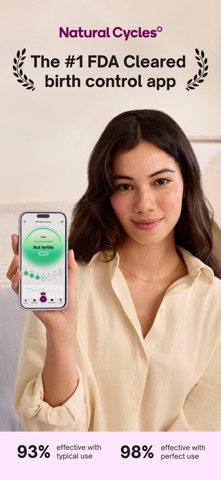 Natural Cycles: Fertility App App Store screenshot