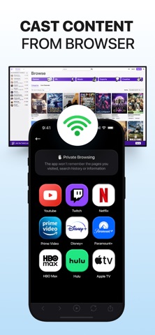 Screen Mirroring App: Smart TV App Store screenshot
