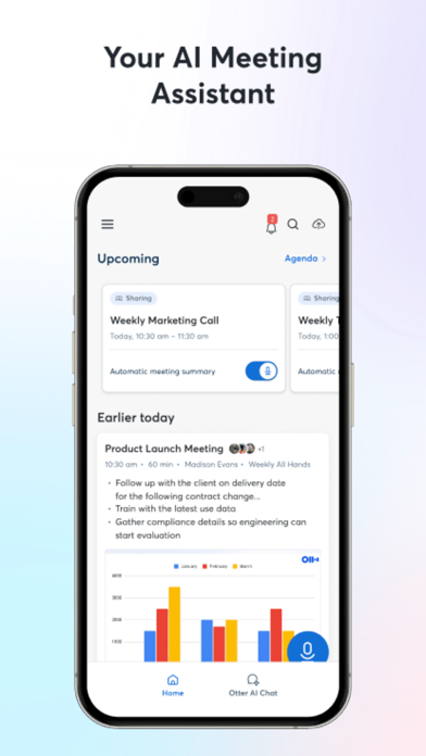 Otter Transcribe Voice Notes App Store screenshot