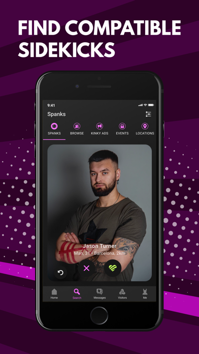 FET: Kinky BDSM Dating App App Store screenshot