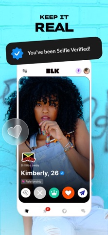 BLK: Black Singles Dating App App Store screenshot