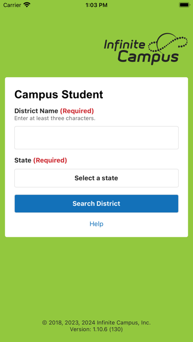 Campus Student App Store screenshot