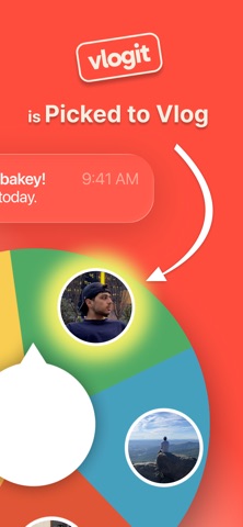 Vlogit: Vlogs With Friends App Store screenshot