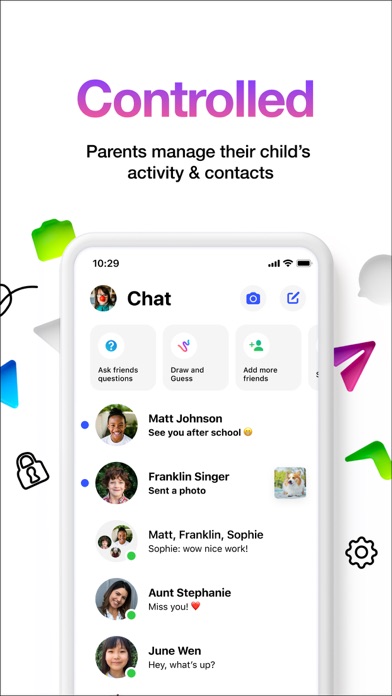 Messenger Kids App Store screenshot