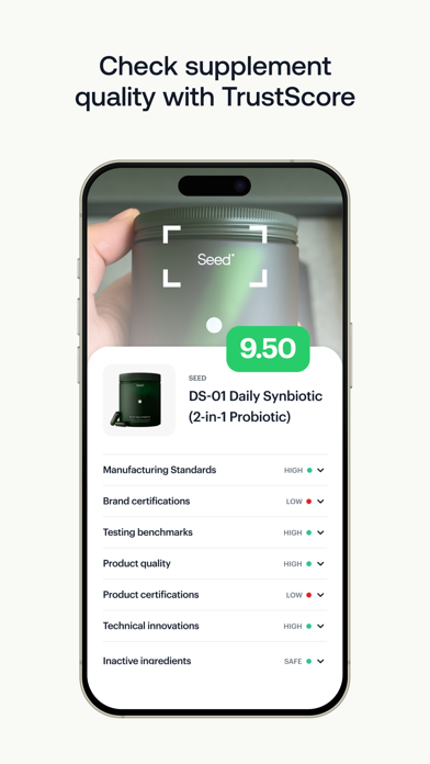 SuppCo: Supplement Scanner App Store screenshot