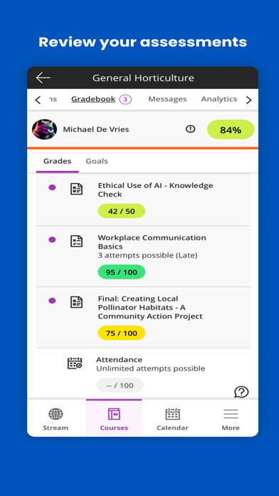 Blackboard App Store screenshot