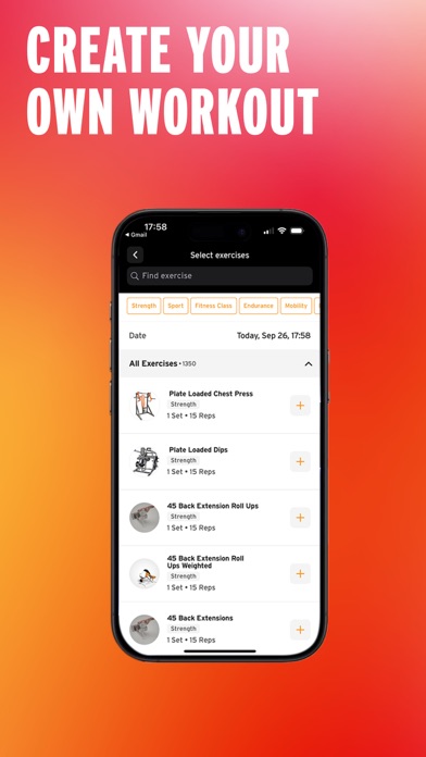 Crunch Fitness App Store screenshot