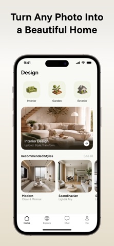 Decorly: AI Home Design App Store screenshot