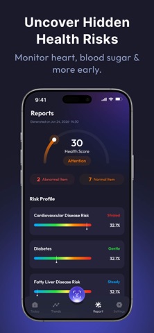 VitalScan: Wellness Mirror App Store screenshot
