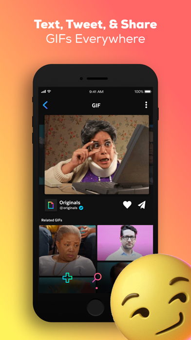 GIPHY: The GIF Search Engine App Store screenshot