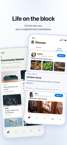 BuzzMe - New to a community App Store screenshot