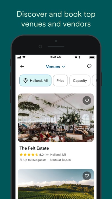 Zola - Wedding Planner App Store screenshot