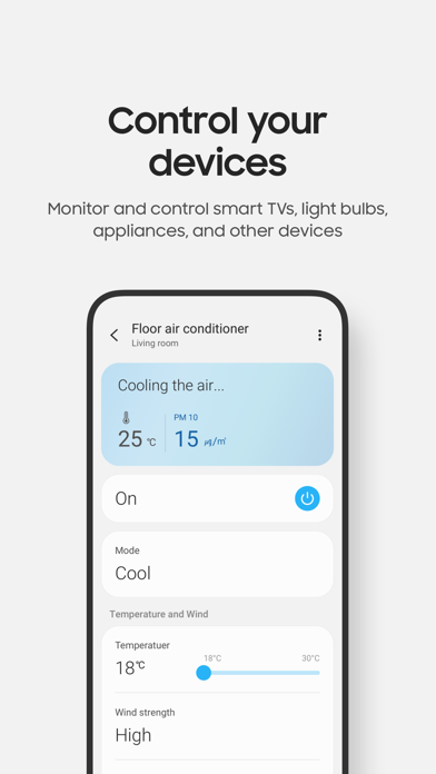 SmartThings App Store screenshot