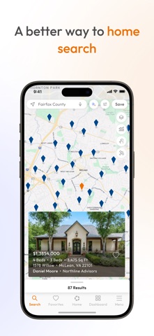 Homes.com Real Estate & Rent App Store screenshot