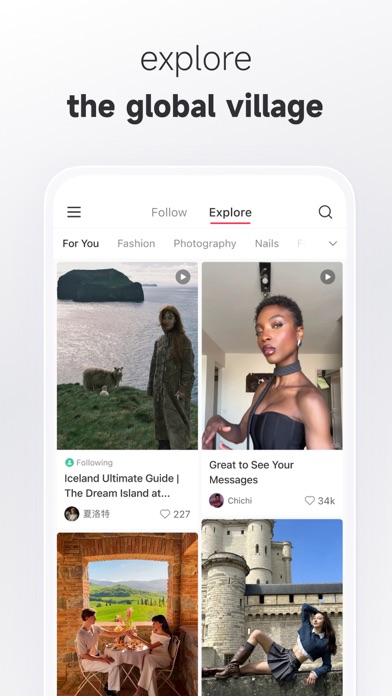 rednote App Store screenshot