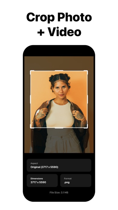 InstaSize: AI Photo Editor App Store screenshot