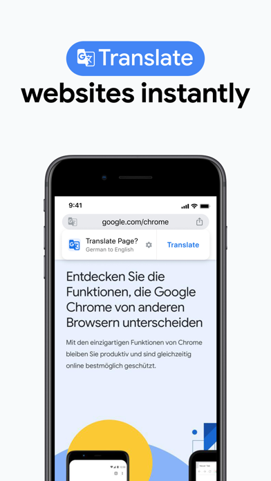 Google Chrome App Store screenshot