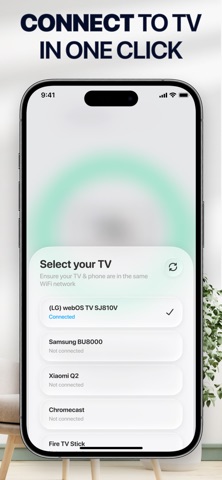 Screen Mirroring・Smart View TV App Store screenshot
