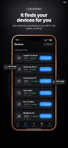 Screen Mirroring & CastConnect App Store screenshot