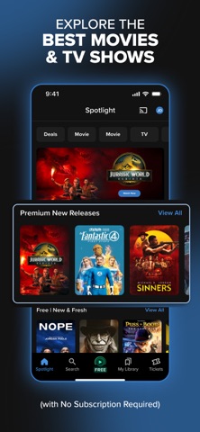 Fandango - Movies & Series App Store screenshot