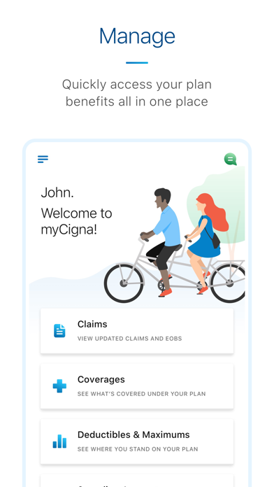 myCigna App Store screenshot