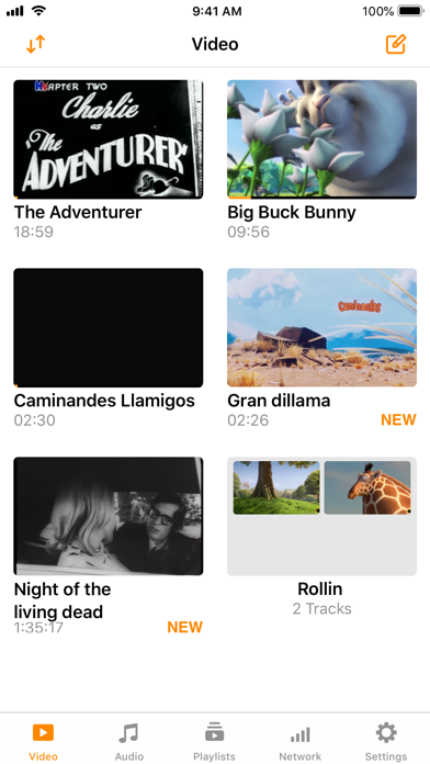 VLC media player App Store screenshot