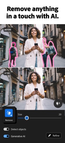 Lightroom: AI Photo Editor App Store screenshot