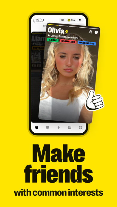 Yubo: Chat Meet & Make Friends App Store screenshot