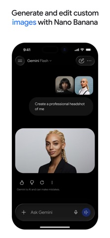Google Gemini App Store screenshot