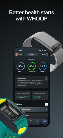 WHOOP App Store screenshot