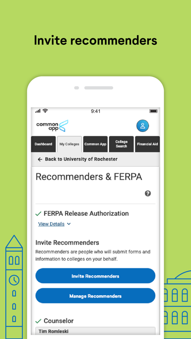 Common App App Store screenshot